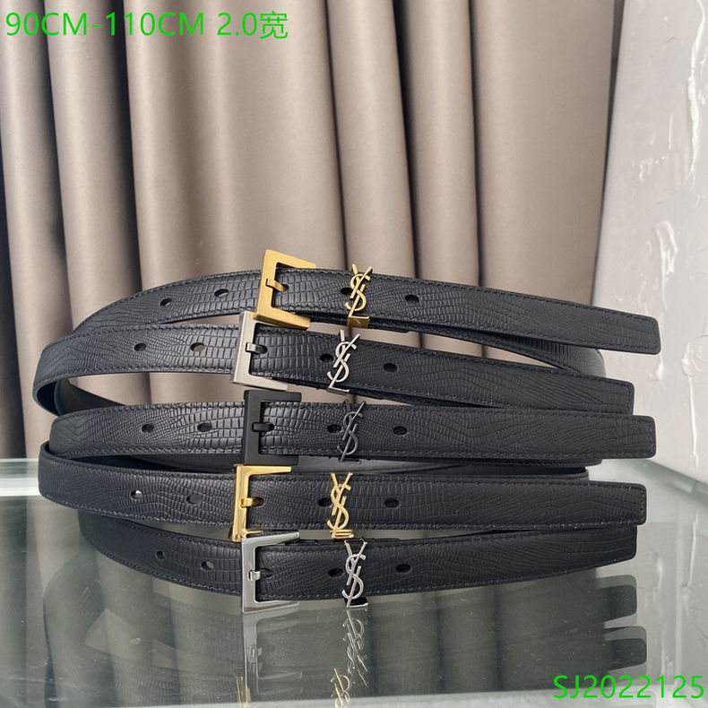 YSL Belt 20mmX90-110cm 7D01